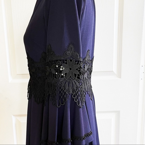 Eliza J navy dress - Picture 3 of 6